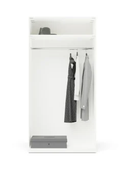 Armadio Componibile Con Anta Battente Charlotte, Larg. 100 Cm, In Diverse Varianti