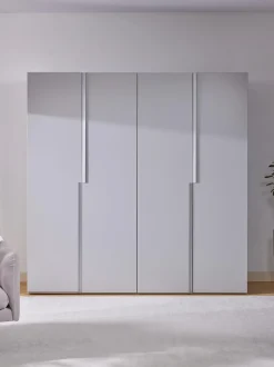 Armadio Componibile Con Ante Battenti Leon, Larg. 200 Cm, In Diverse Varianti