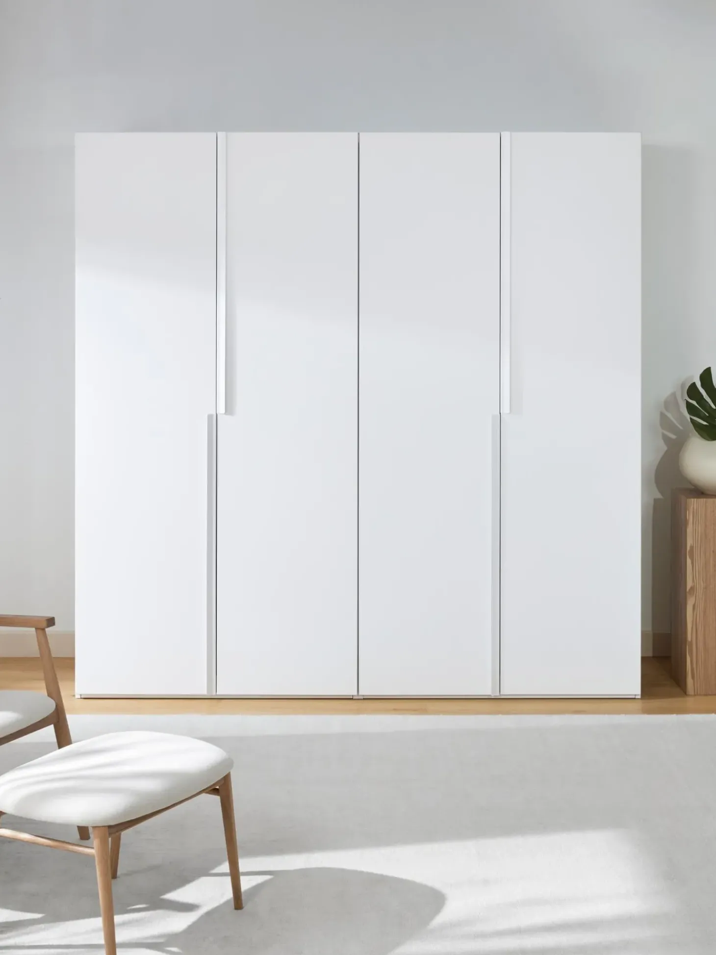 Armadio Componibile Con Ante Battenti Leon, Larg. 200 Cm, In Diverse Varianti