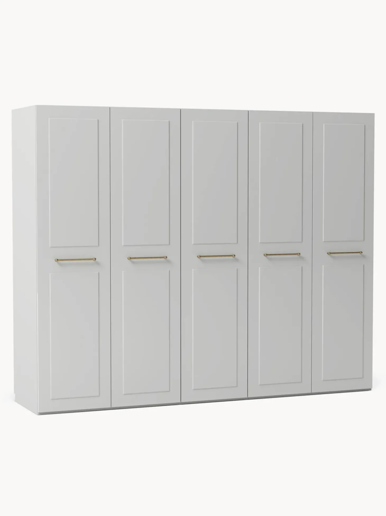 Armadio Componibile Con Ante Battenti Charlotte, Larg. 250 Cm, In Diverse Varianti