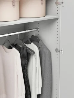 Armadio Componibile Con Ante Battenti Charlotte, Larg. 250 Cm, In Diverse Varianti