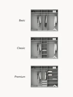 Armadio Componibile Con Ante Battenti Leon, Larg. 250 Cm, In Diverse Varianti