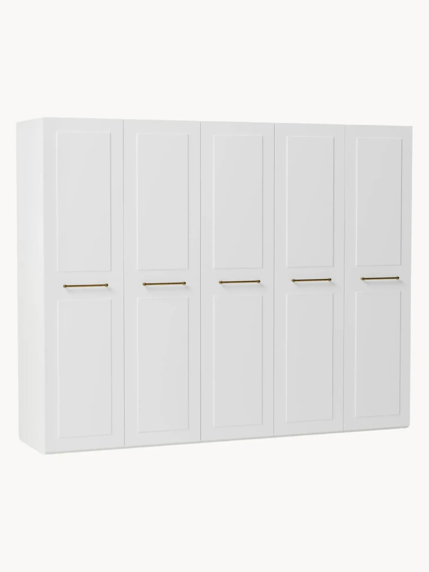 Armadio Componibile Con Ante Battenti Charlotte, Larg. 250 Cm, In Diverse Varianti