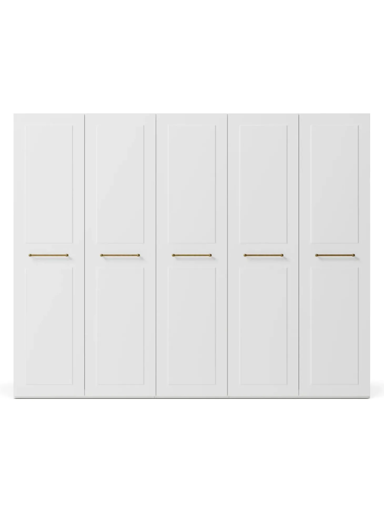 Armadio Componibile Con Ante Battenti Charlotte, Larg. 250 Cm, In Diverse Varianti