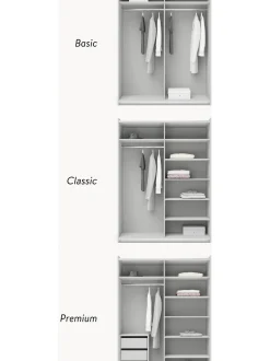 Armadio Componibile Con Ante Battenti Simone, Larg. 150 Cm, In Diverse Varianti