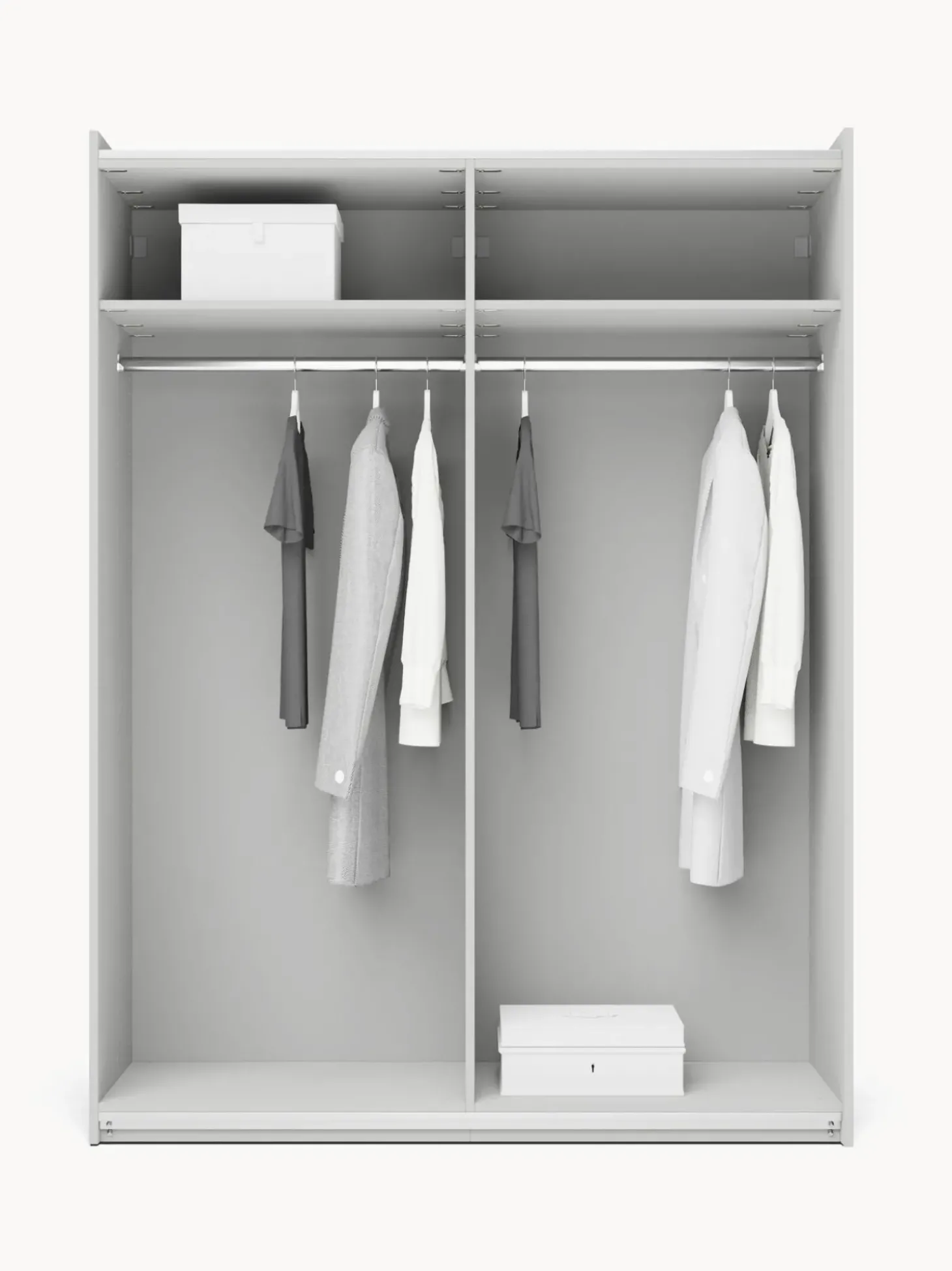 Armadio Componibile Con Ante Battenti Simone, Larg. 150 Cm, In Diverse Varianti