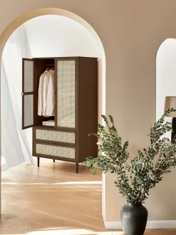 Armadio Piccolo A 2 Ante Con Intreccio Viennese Aries