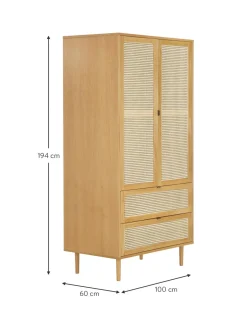 Armadio Piccolo A 2 Ante Con Intreccio Viennese Aries