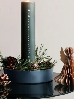 Candela Dell'Avvento Fatta A Mano Rustic