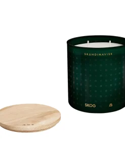 Candela Profumata A Due Stoppini Jul (Aghi Di Pino, Pigne, Linfa Di Betulla)