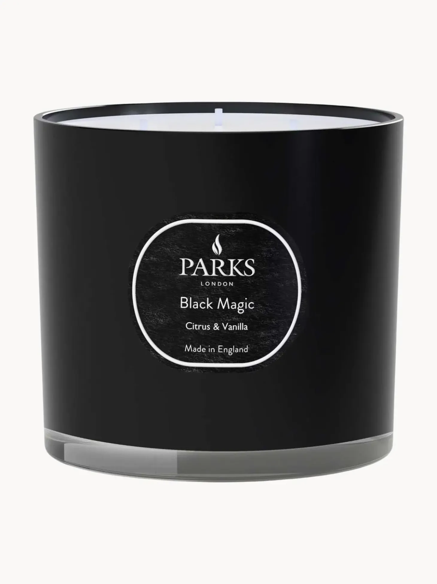 Candela Profumata A Tre Stoppini Black Magic (Agrumi & Vaniglia)