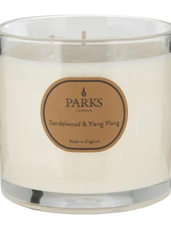 Candela Profumata A Tre Stoppini Aromatherapy (Legno Di Sandalo & Ylang Ylang)