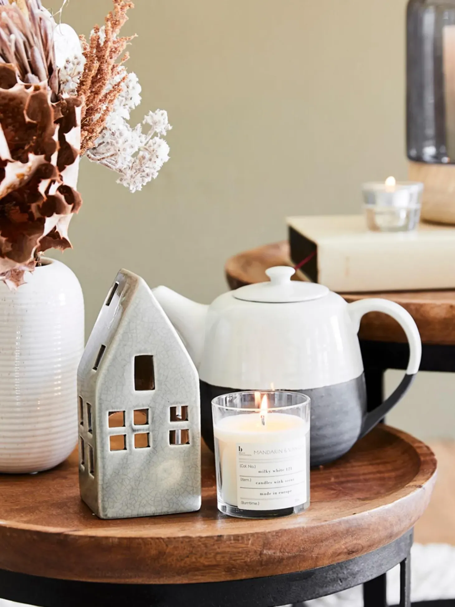 Candela Profumata Mandarin (Mandarino, Vaniglia)