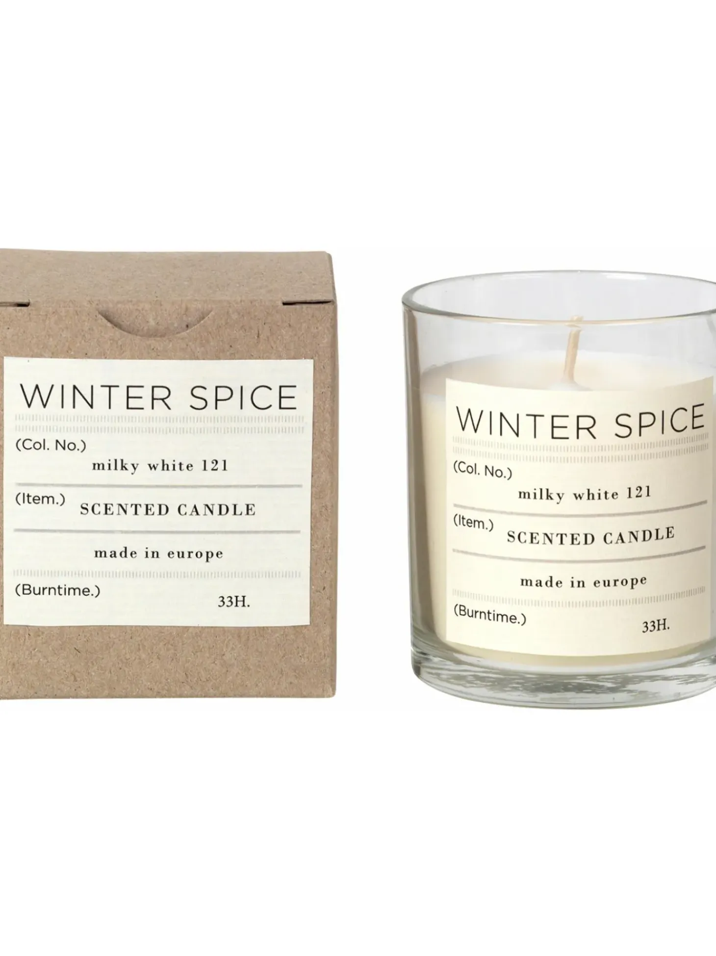 Candela Profumata Winter (Cannella)