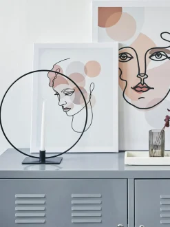 Candelabro In Metallo Agell