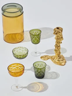 Candelabro In Metallo Drip