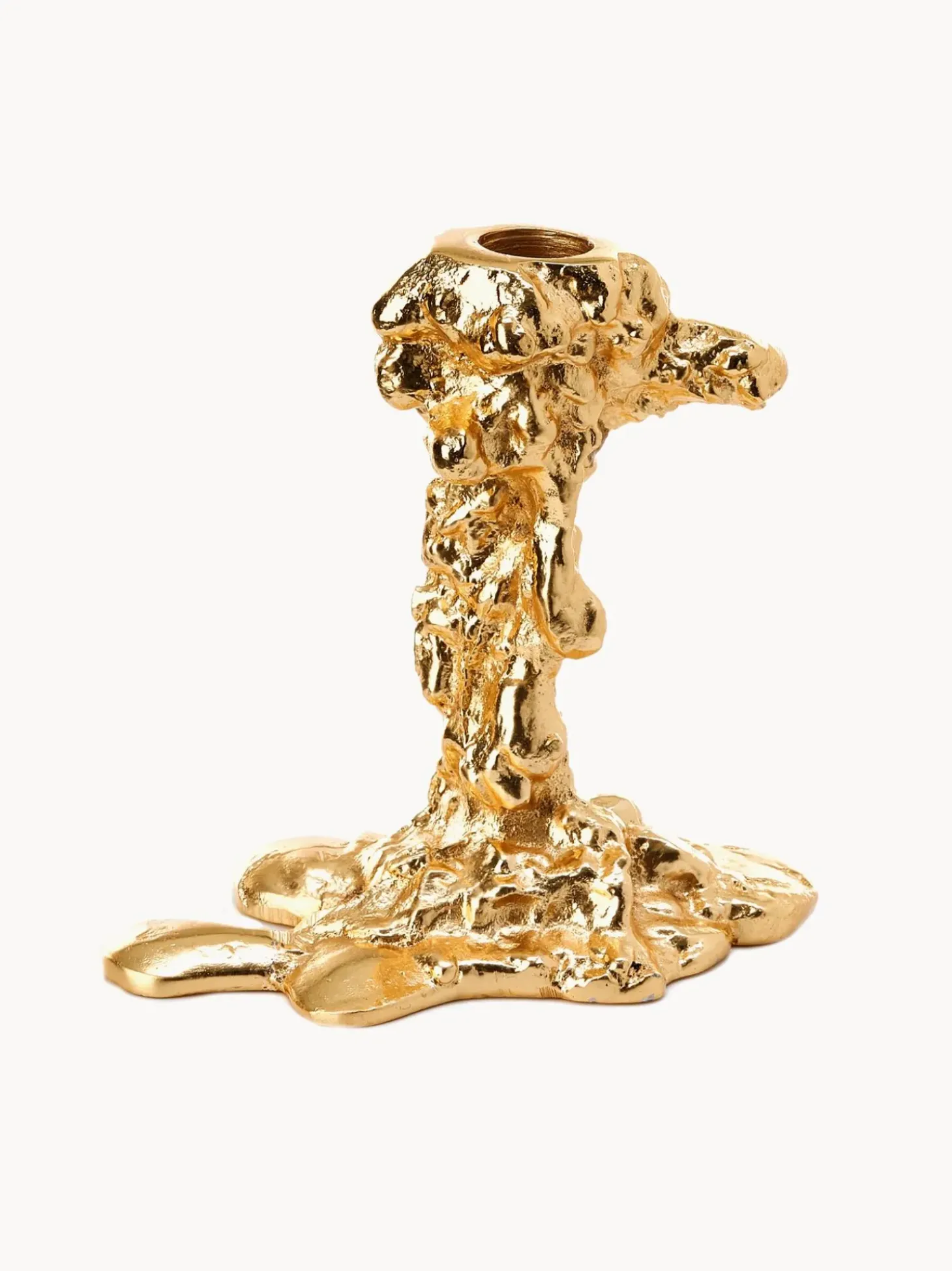 Candelabro In Metallo Drip