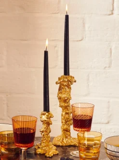 Candelabro In Metallo Drip