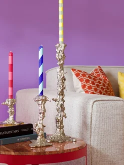 Candelabro In Metallo Drip