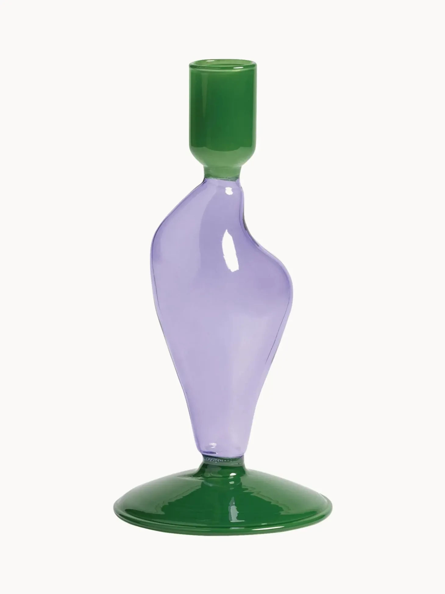 Candelabro In Vetro Flux