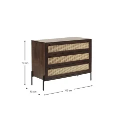 Cassettiera Con Intreccio Viennese Vienna*Westwing Collection Sale