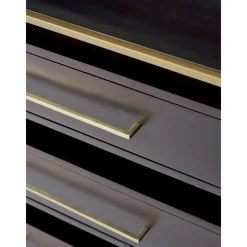 Cassettiera Con Piano In Vetro Lyle*Westwing Collection Discount