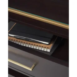 Cassettiera Con Piano In Vetro Lyle*Westwing Collection Discount