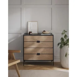 Cassettiera In Legno Di Mango Massiccio June*Westwing Collection Discount