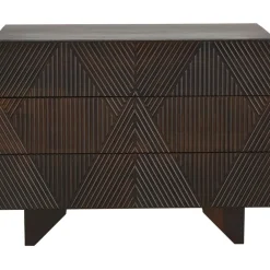 Cassettiera In Legno Di Mango Massiccio Louis*Westwing Collection Discount