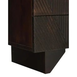 Cassettiera In Legno Di Mango Massiccio Louis*Westwing Collection Discount