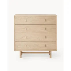 Cassettiera In Legno Di Quercia Diana*Westwing Collection New