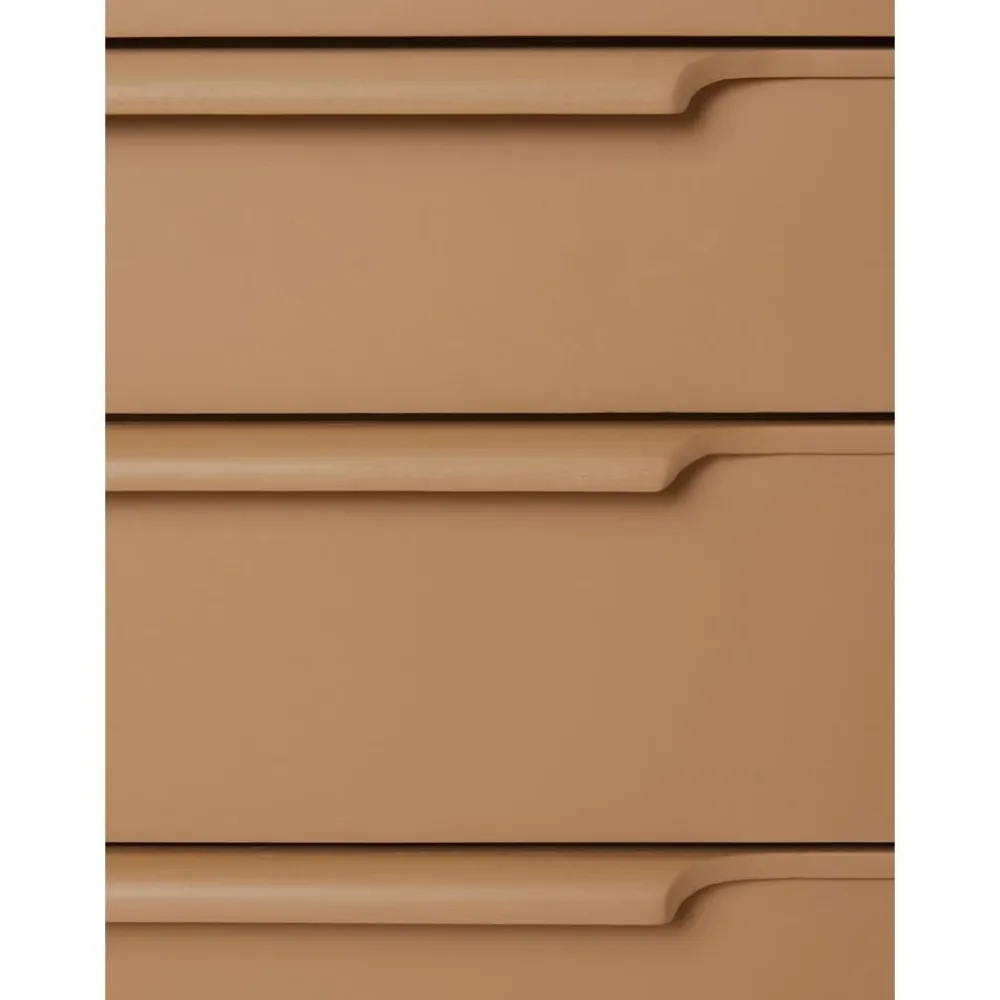 Cassettiera In Legno Sungkai Space Age*HKliving New