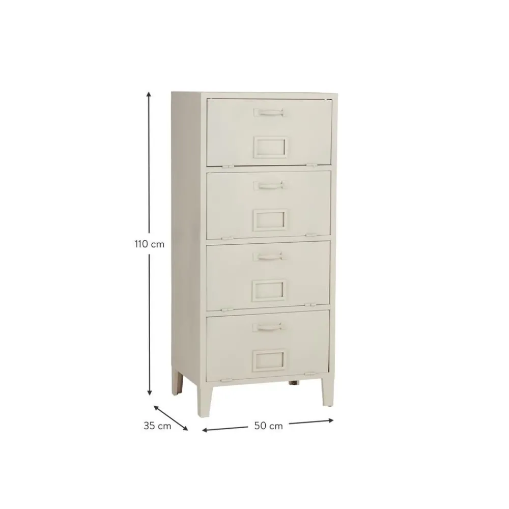 Cassettiera In Metallo Barny*Ellos Home Best