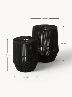 Cesti Biancheria Gabe, Set Di 2