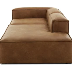 Chaise Longue Componibile In Pelle Riciclata Lennon*Westwing Collection New