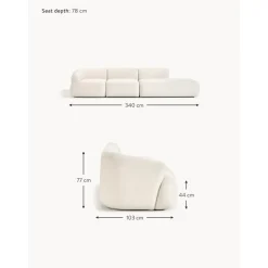 Chaise Longue Componibile Xl Sofia*Westwing Collection Best