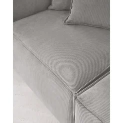 Chaise Longue Componibile In Velluto A Coste Lennon*Westwing Collection Best