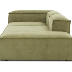 Chaise Longue Componibile In Velluto A Coste Lennon*Westwing Collection New