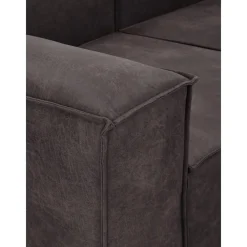 Chaise Longue Componibile In Pelle Riciclata Lennon*Westwing Collection Online