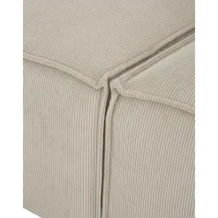 Chaise Longue Componibile In Velluto A Coste Lennon*Westwing Collection Online