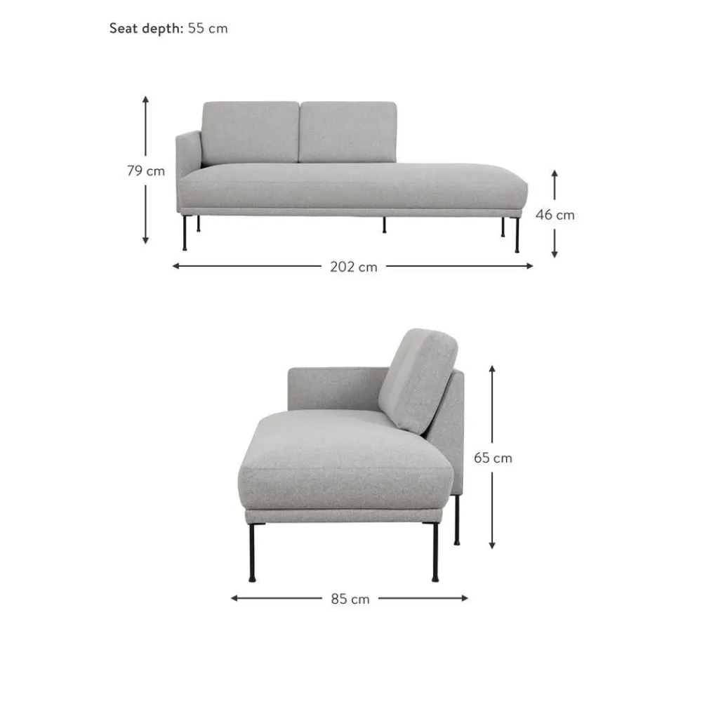 Chaise Longue Fluente*Westwing Collection Online