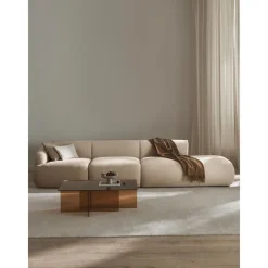 Chaise Longue Xl Componibile In Boucle Sofia*Westwing Collection Outlet