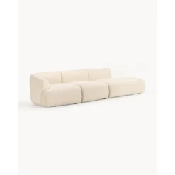 Chaise Longue Xl Componibile In Boucle Sofia*Westwing Collection Outlet