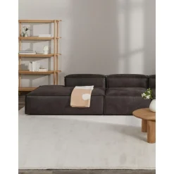 Chaise Longue Xl Componibile In Pelle Riciclata Lennon*Westwing Collection Online