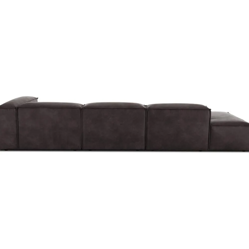 Chaise Longue Xl Componibile In Pelle Riciclata Lennon*Westwing Collection Online