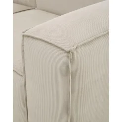 Chaise Longue Xl Componibile In Velluto A Coste Lennon*Westwing Collection Fashion