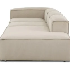 Chaise Longue Xl Componibile In Velluto A Coste Lennon*Westwing Collection Fashion