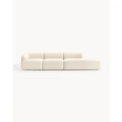 Chaise Longue Xl Componibile In Boucle Sofia*Westwing Collection Sale