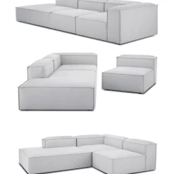 Chaise Longue Xl Componibile Lennon*Westwing Collection Clearance