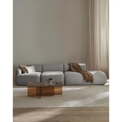 Chaise Longue Xl Componibile In Boucle Sofia*Westwing Collection Online